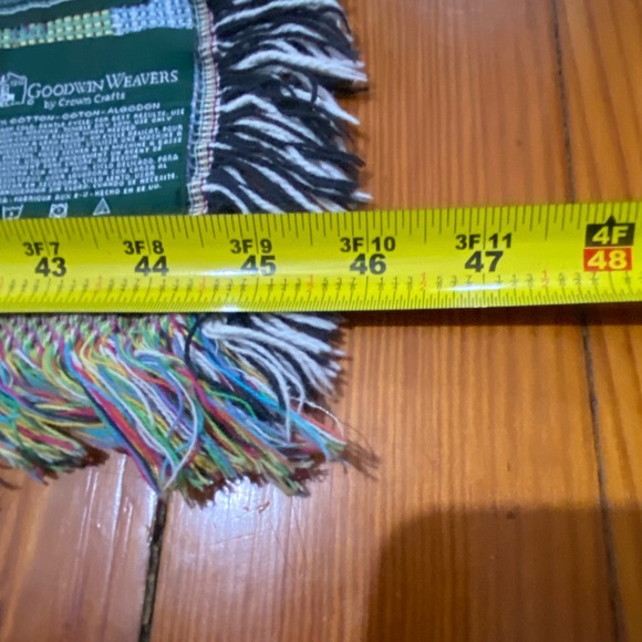 RARE The Monopoly Collectors Edition Throw/Afghan Goodwin Weavers - Picture 5 of 5